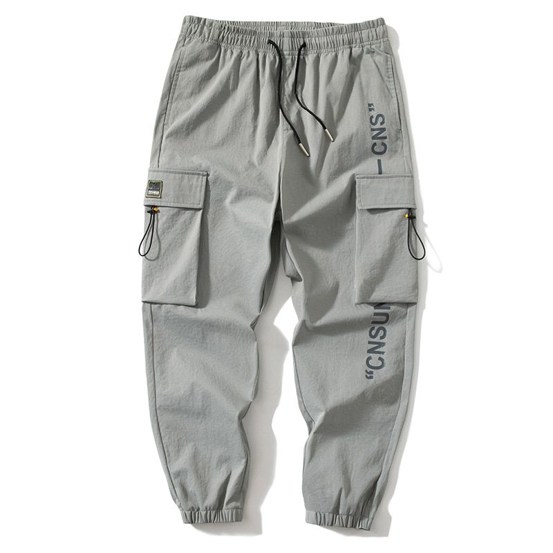Mens Cargo  Pant  Casual Overalls Pant alon Streetwear Men'slyester Trousers Sports Pants k29