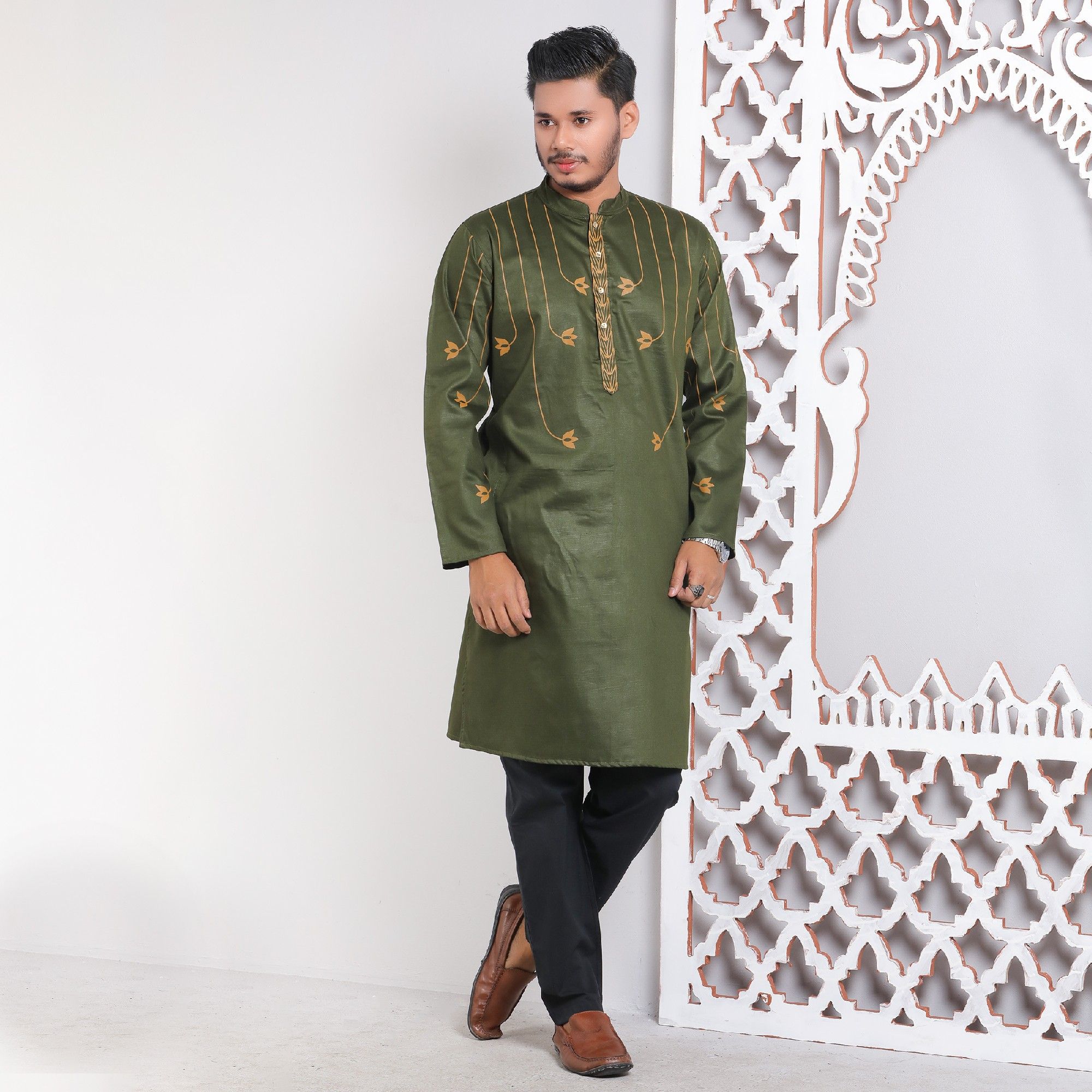 Eid Special Premium Panjabi For Men By Stone Rose - 18034P