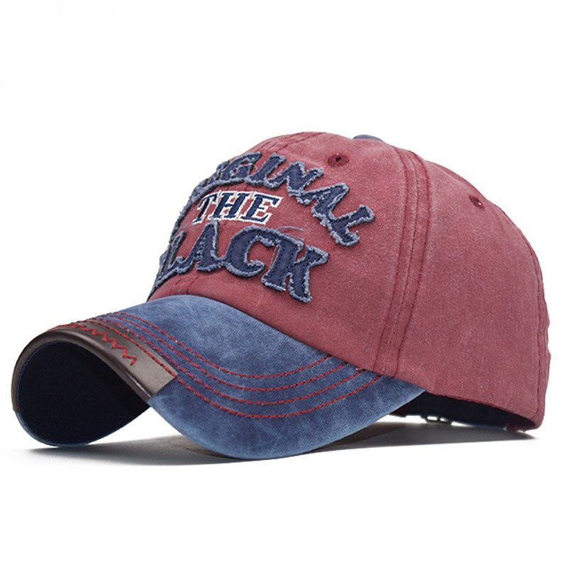Retro Washed Baseball Cap Fitted Cap Snapback For Men Unisex Casual Cap Sport Hip-Hop Sun Hat Bone Panel Hat Gorras