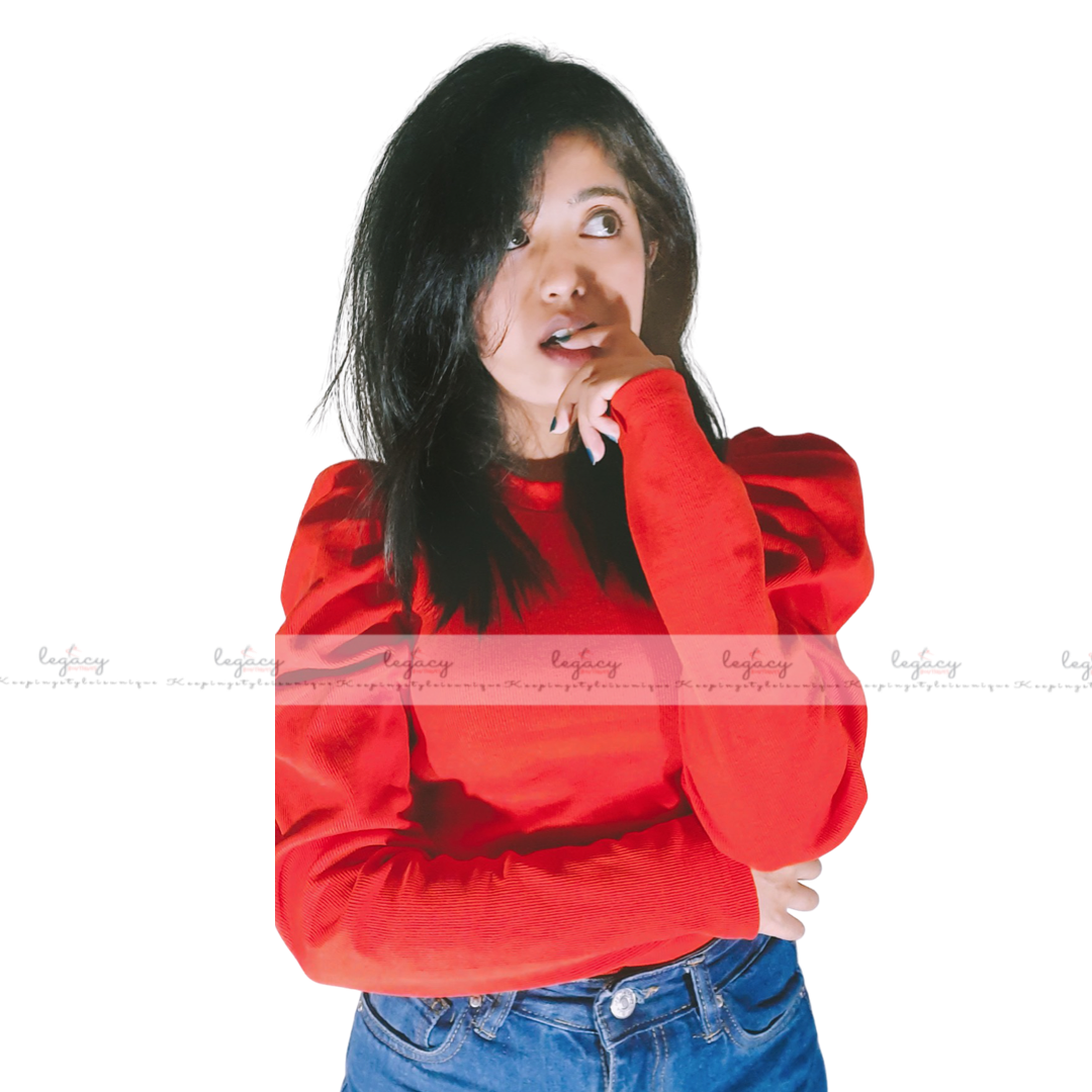 Round Neck Full Sleeve Tops