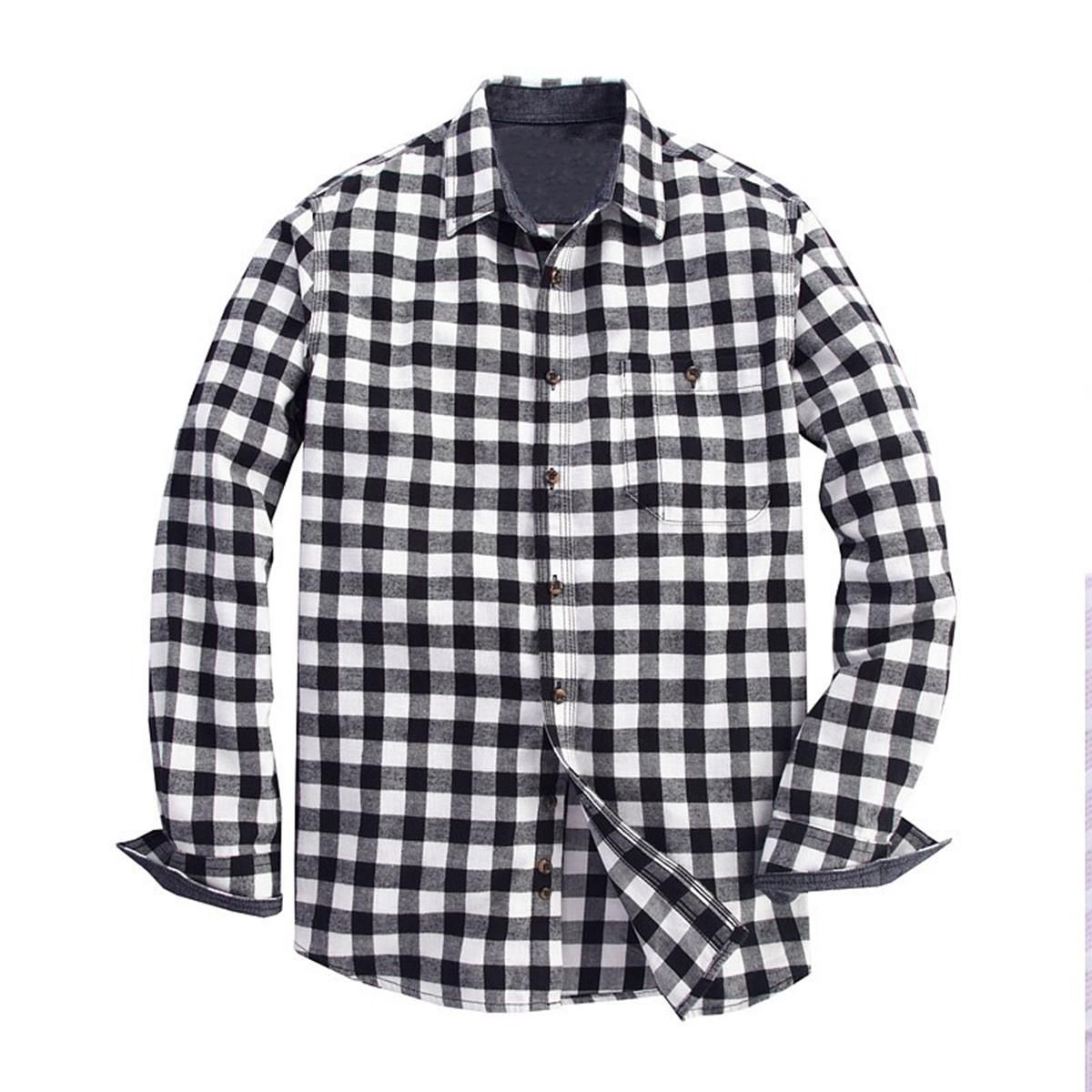 Unique Check Design Printed Casual Shirts for Men