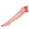 y Women Lady Thigh High Socks Fishnet Mesh Solid Color Le Top Stocking