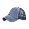 Women Ripped Anti UV Mesh Ponytail Hat Adjusle Breathable Sports Baseball Cap