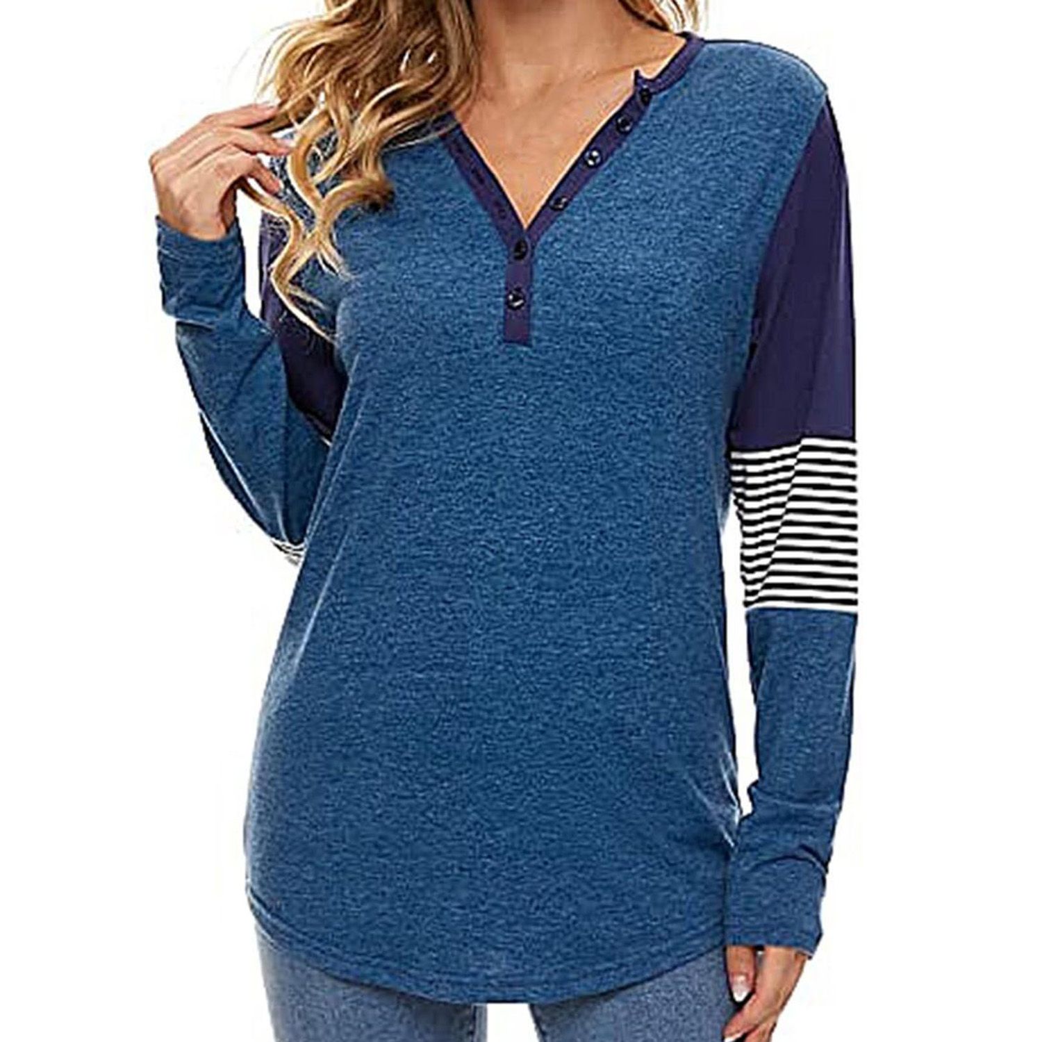 Lady Tops Breathable Stylish Multi-color Women Blouse