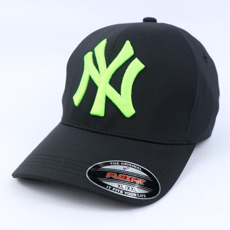 RaaZ-Black And Green NY Cap For Men