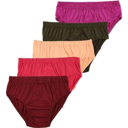 Multi Color Cotton panties For Women(5 pcs)