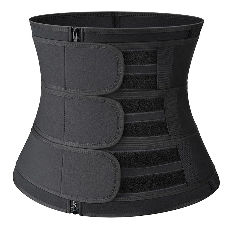 Neoprene Sweat Waist Trainer Body Shaper Tummy Corset Slimming Belt Shapewear Weight Loss Belly Band Sports Girdles Workout Belt