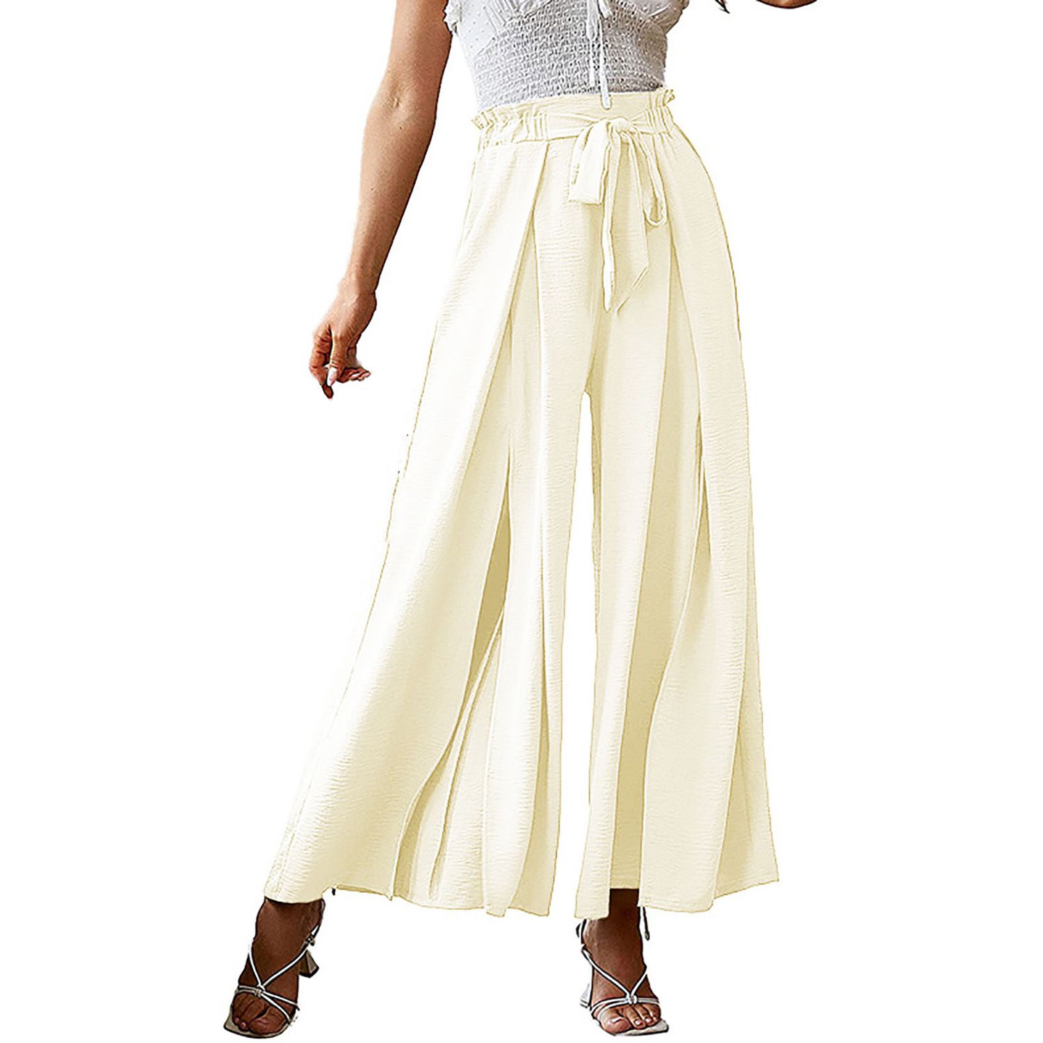 Ladies Pants Comforle High Waist Long Pants
