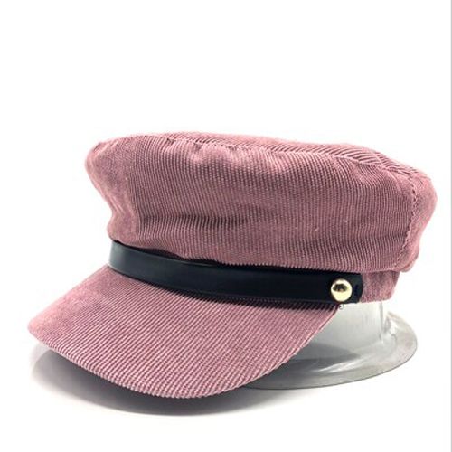 2018 Fashion Visor Hat Autumn and Winter Vintage woolen Patchwork Beret Cap For Women England Style Flat Cap