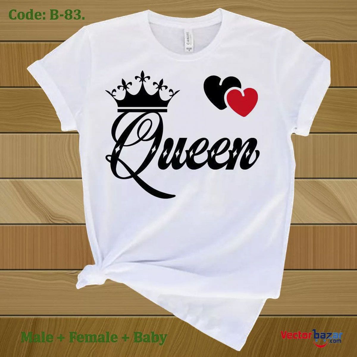 Love Queen t shirt for women