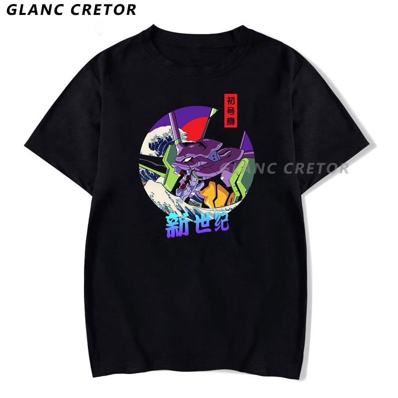 01 Test Type tee AyanaRei Amine print T-shirt punk Short Sleeve T Shirts Harajuku Tshirt Kyoko Zeppelin Soryu T- shirt