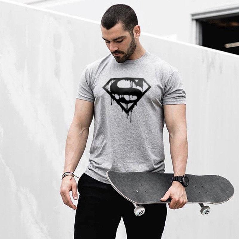 Gray Cotton T-Shirt For Men - Genji