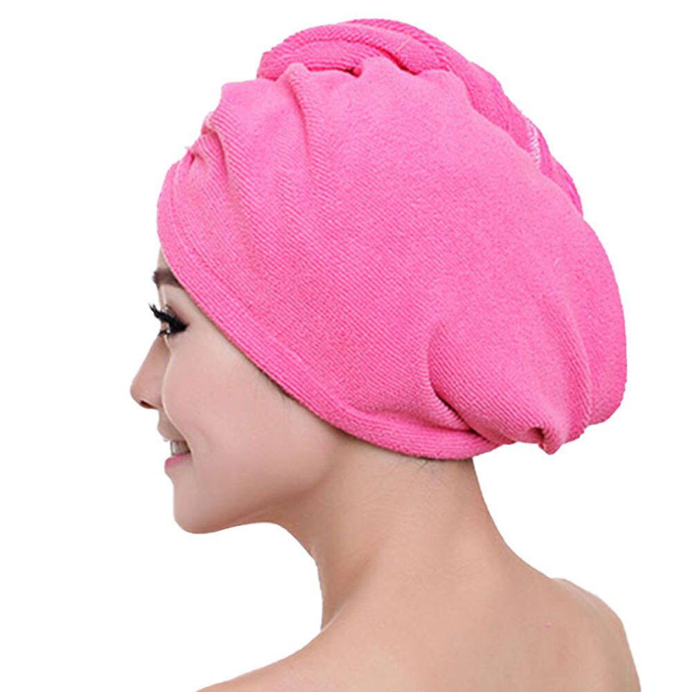 Rapid Fast Drying Hair Towel Soft Thick Hat Hair Direr Cap