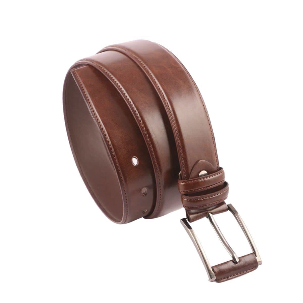 Brown Artificial Leather Formal Belt For Men