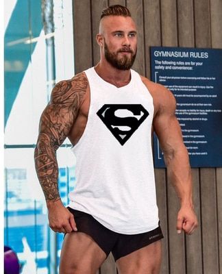 Series Brand Fitness Stringer Vest Men's Srtswear TaBodybuilding Man Gym Clothing Sleeveless Shirt Muscle Undershirt Tops