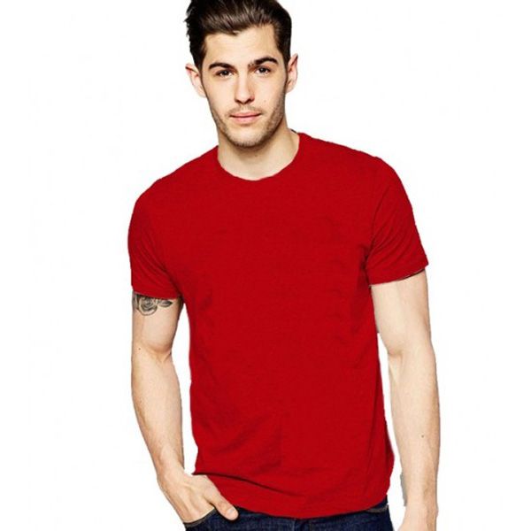 Solid Color T-Shirt for Men