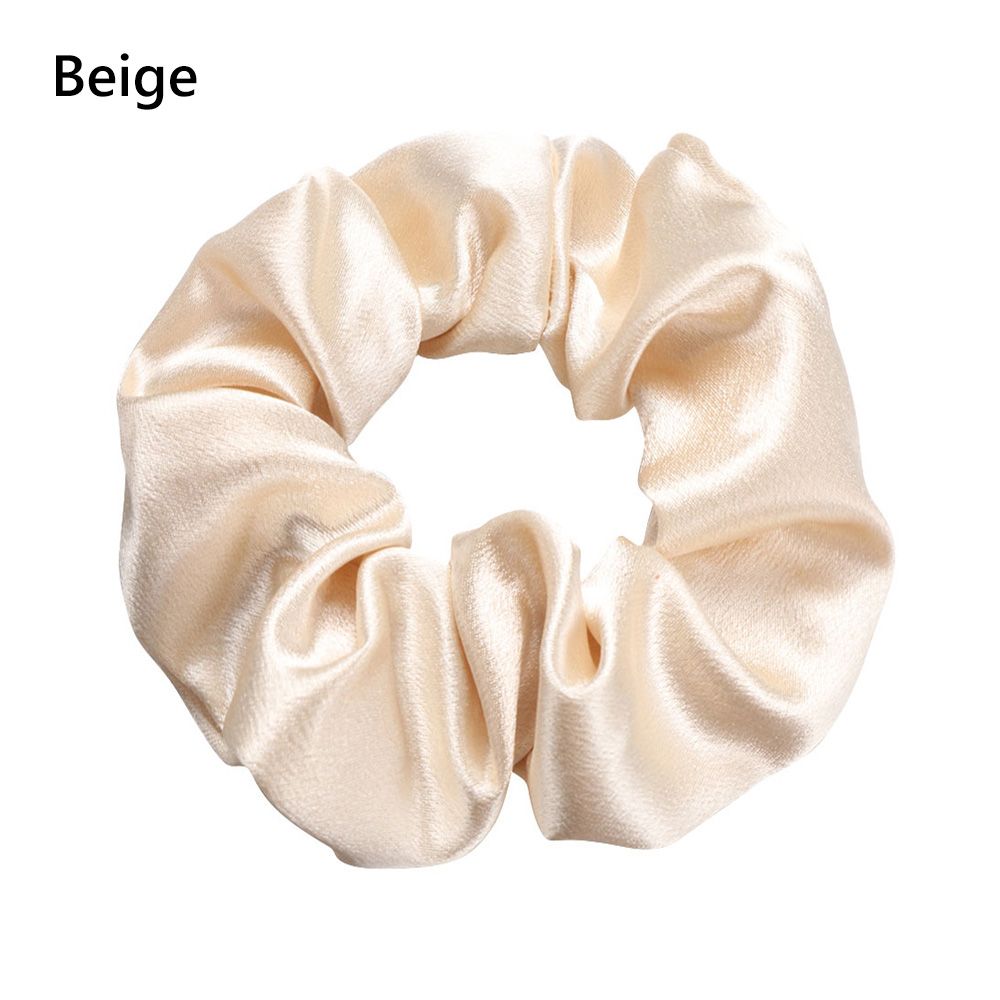 【ALLGOOD】congmo s Headwear Silk Satin Hair Ring Hair Tie Ropes Hair Accessories Hair Scrunchies Elastic Hair Bands