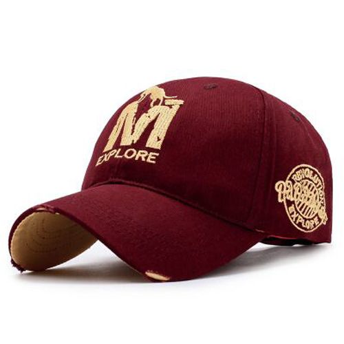 Fashion Couple Hats Embroidered Baseball Cap Men's Outdoor Sports Hat Sunscreen Cap