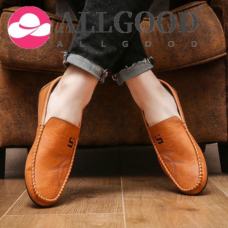 【Higher Quality】Korean men's shoes half slippers men's shoes  new men's shoes