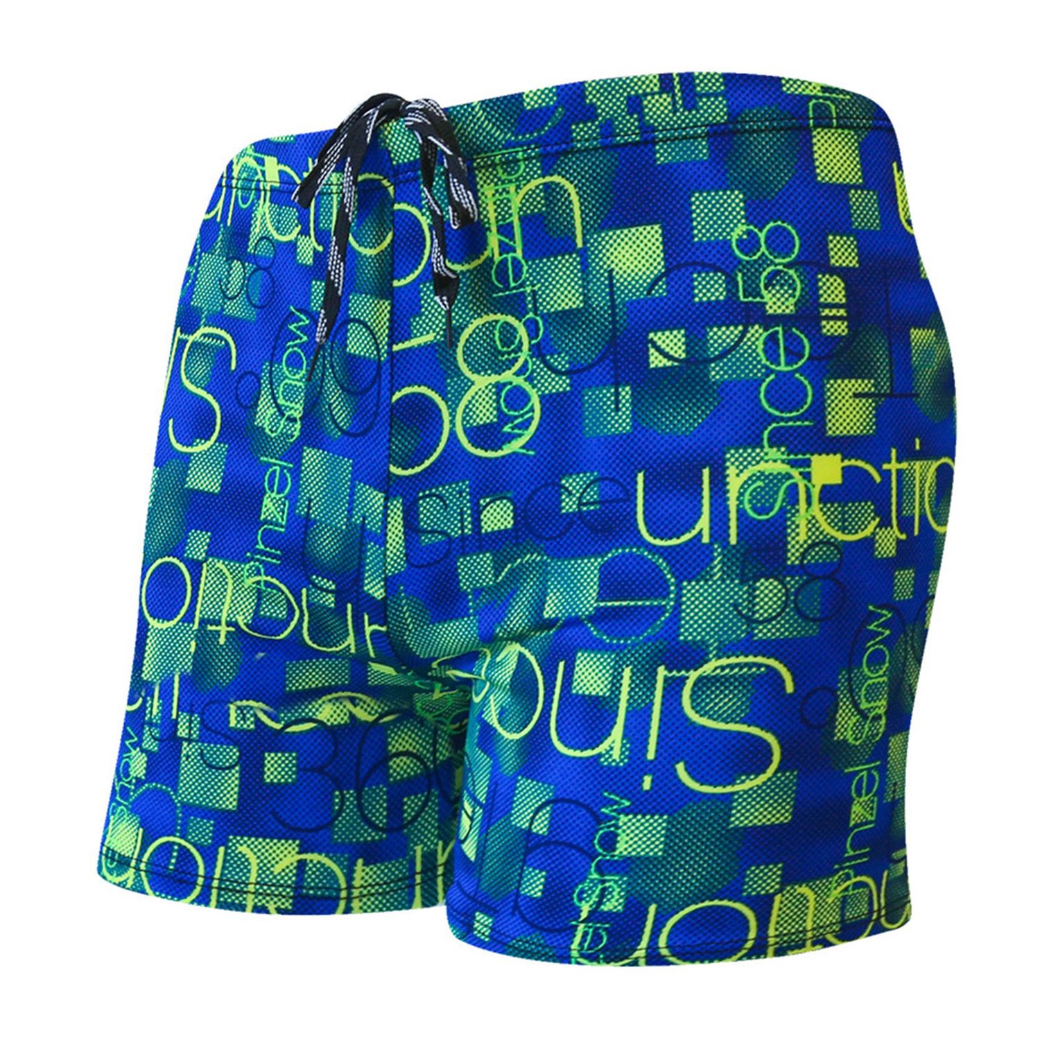 Summer Trunks Elastic Waists Close-fitting Swimming Shorts