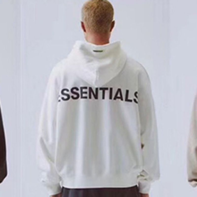 CARL's Classic Hoodies Reflective Print Sweatshirts loose ovesized Hoodies  Hop Cotton Top