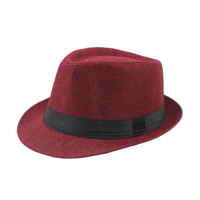 2019 Summer Retro Men's Hats Fedoras Jazz Plaid Hat Bowler Hats Classic Version chapeau Hats