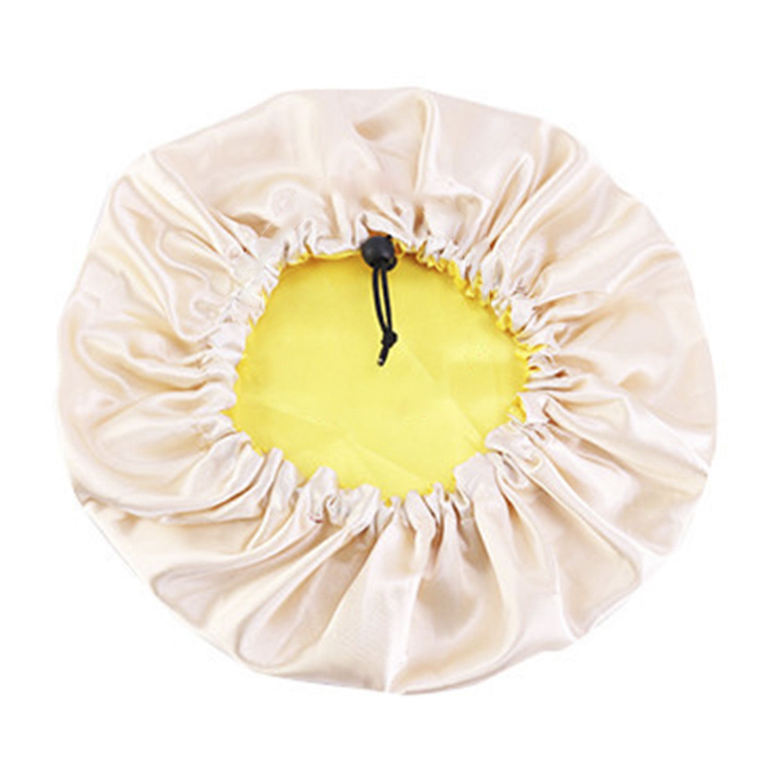 Hair Bonnet Smooth Elegant Solid Color Shower Hat