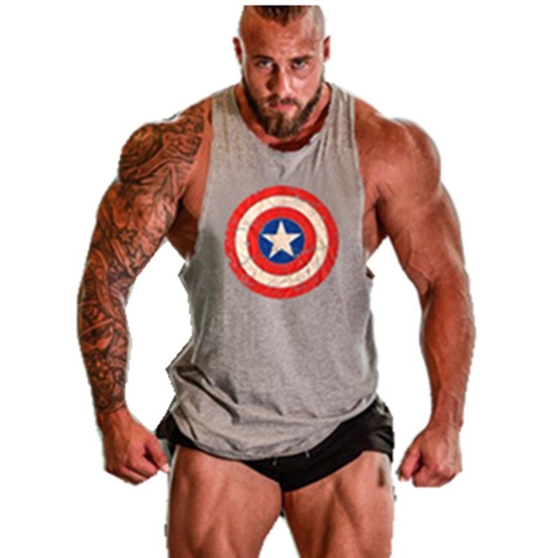 Seven Joe. musculation vest bodybuilding clothing and fitness men undershirt solid tatops  bla men undershirt