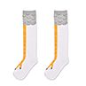 Women Chicken Legs Print Over The Knee Stockings Winter Warm Stretch Long Socks