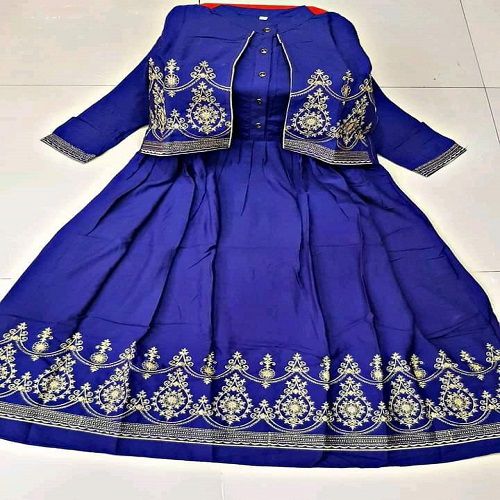 China linen Afson print Readymade Kurti