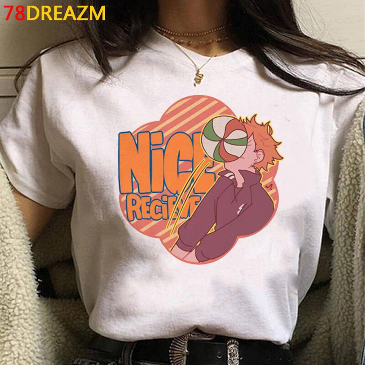Oya Oya Oya Haikyuu T Shirt Men Kawaii Jnese Volleyball Anime Graphic Tees Kawaii Karasuno Cartoon UniHarajuku Shirt Male