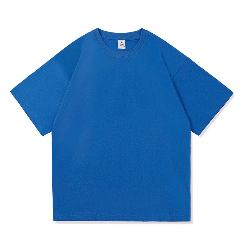 100% Cotton T Shirts Mens Summer Basic Clothing Teen Oversized Solid Color Top Tees Womens Simple Casual Streetwear
