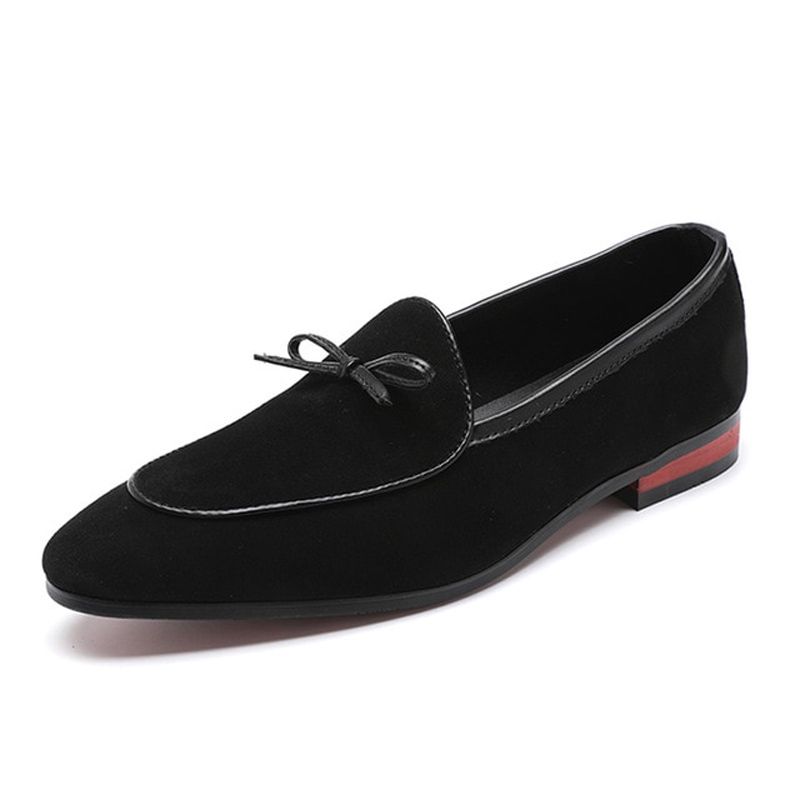 New Silk Velvet Suede Loafers Men Summer Exquisite Men's Dress Shoes Large Size 37-48 Comfortable Party Casual Male Flat  H371