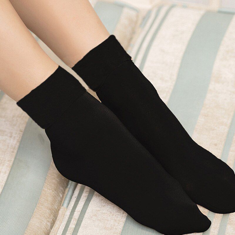 Hot winter socks women velet warm female hosiery plush thicken socks sbow boot cotton socks women warmer