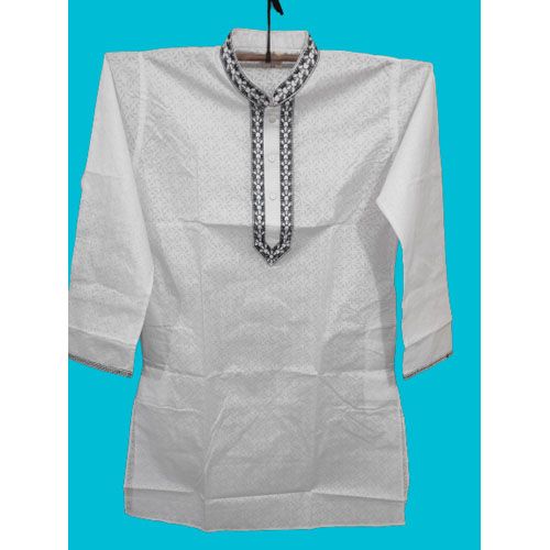 Cotton Fashionable Panjabi for Muslim Traditional Wear Stylish Long Panjabi for Men
