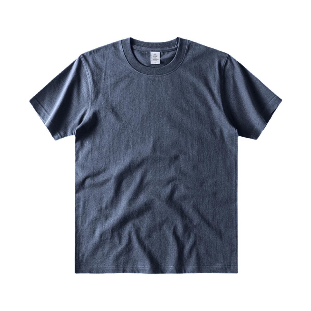 Uni Pullover T-shirt Washable O-neck Solid Color Uni Pullover Top
