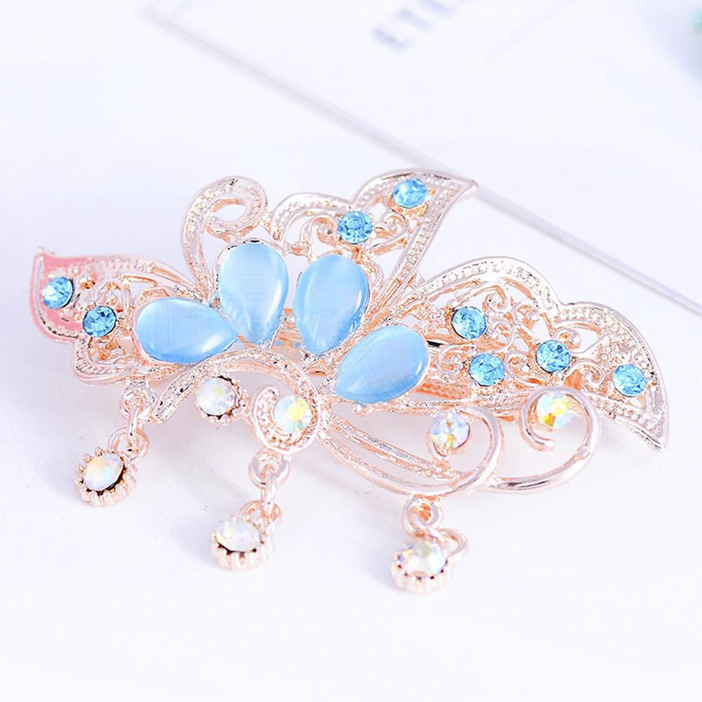 【ALLGOOD】Korean Bow Hairpin Women  Alloy Clips Ladies Hair Clip Hair Accessories