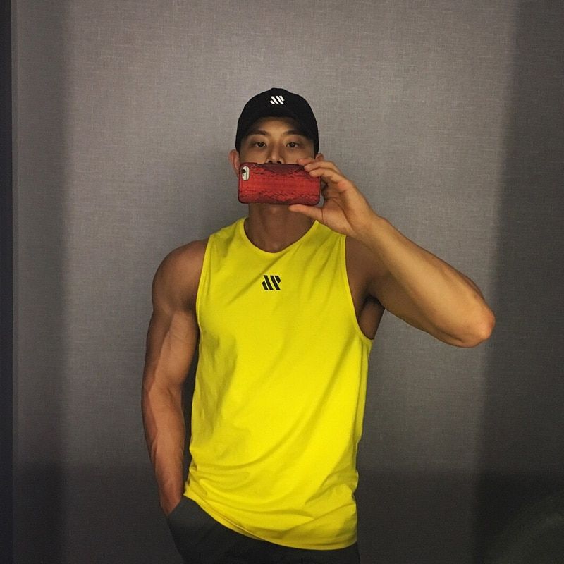 Zomer Ademend Leisure Fitness Mesh Fabric Vest Mannen Mouwloze Losse Hindernis Basketball Training Srt Tops