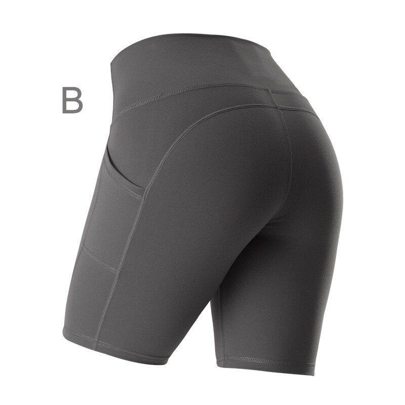 Women's Seamless Sports Shorts Push Up Leggings Sports Women Fitness Summer Workout Running Yoga Shorts Quick-Drying Gym Shorts