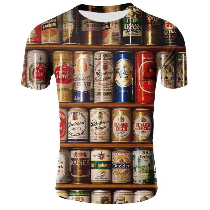 3D Printed Funny T Shirt Summer Fashion Casual Men T-shirt UniHop Harajuku Streetwear Tee Tops
