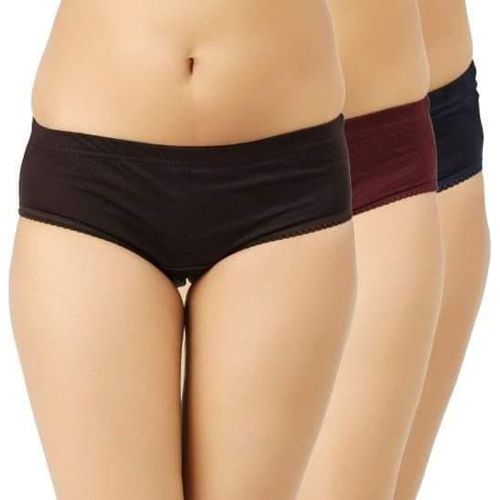 Multicolor Cotton Panty for Women - 3Pcs