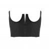 y Women Solid Color Shirt Decorative Belt Posture Corrector Slim Waistband