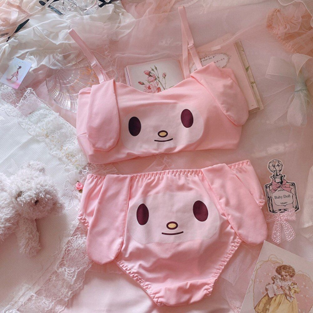Women Cartoon Pajama Summer Woman Soft Black Velvet Tube Top Pyjamas for Women Girls Cute Underwear Pj Shorts Sleepwear