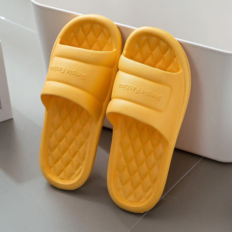New Women Home Slippers Summer Non-slip Indoor Bathroom Sandals EVA Flat Shoes Women Men Couples Flip Flops Slides Sandalias