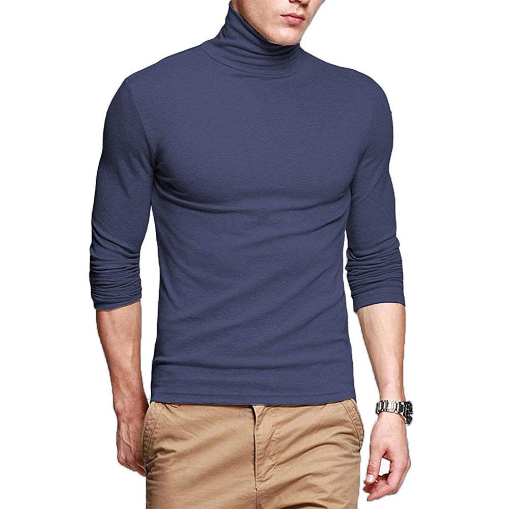 Navy Blue Color Cotton Full Sleeve Sweater for Men - Hoodie For Men - Hoodie - Hudi For Men