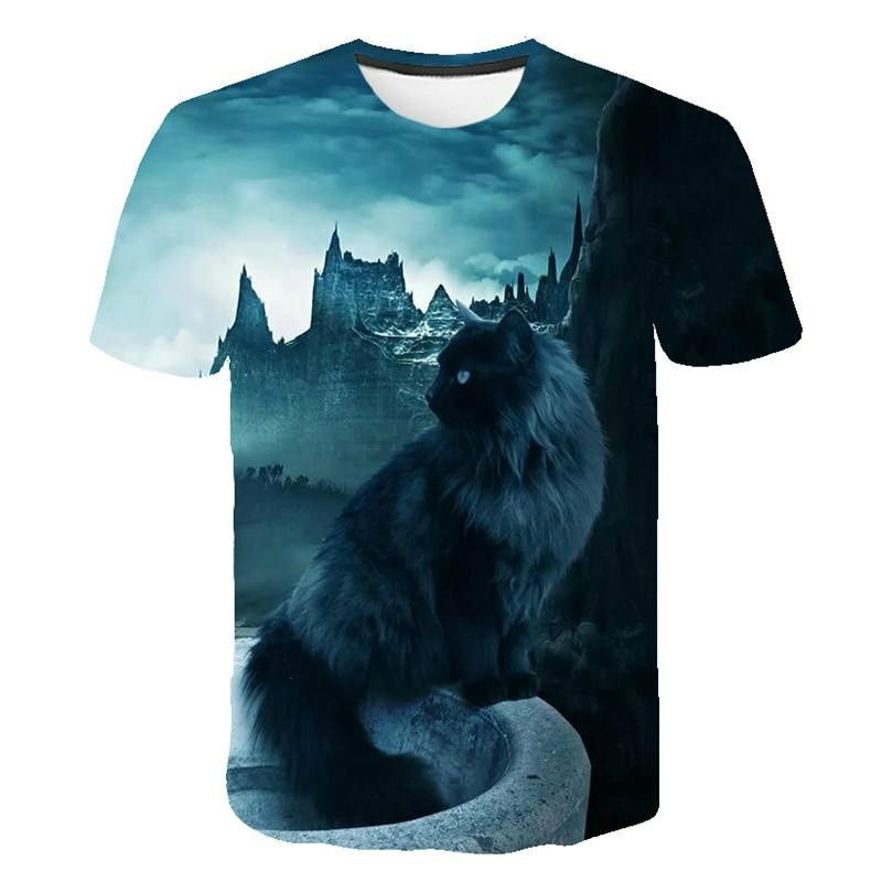 3D Printed Oversized T-shirt Men Women Summer Fashion Casual Cute Short Sleeve UniHarajuku Streetwear Cool Tops