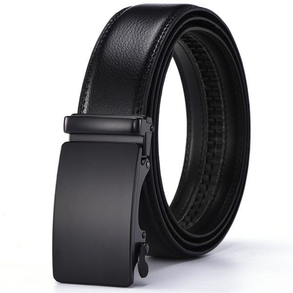 fashion brand mens belts for men brand leather belt cowskin Automatic buckle business trouser strap pant ceinture homme