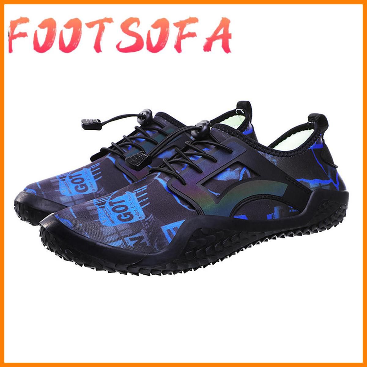 Men Quick Dry Water Shoes Summer Aqua Shoes For Men Beach Slippers Male Barefoot Shoes Seaside Socks Swimming Sandals Men 39-47