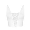 Fashion Women y See-Through Solid Color Le Bra Top Erotic Underwear