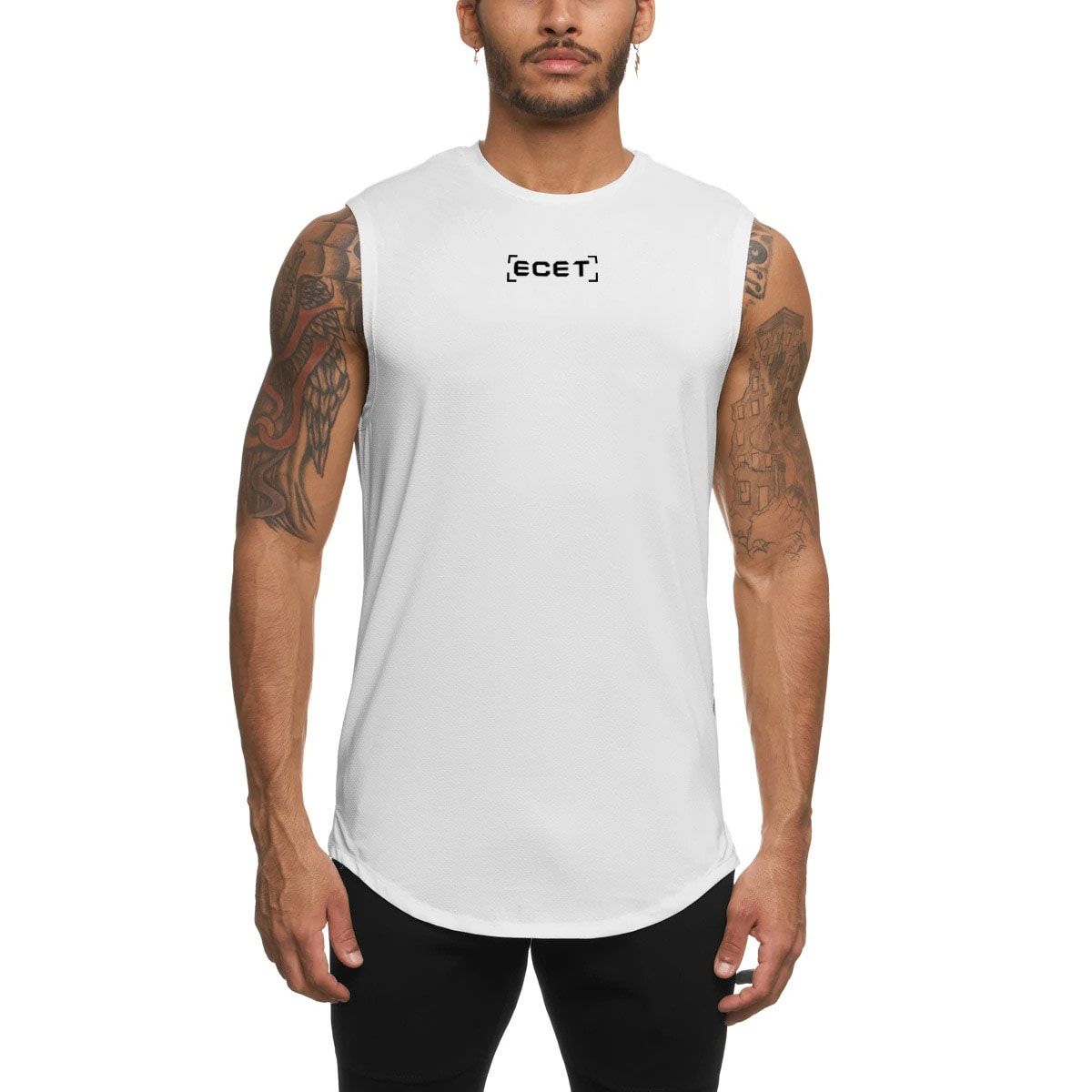 mens Bodybuilding TaTops Men Gym Workout Fitness sleeveless shirt Male Quick dry Undershirt Casual Singlet vest